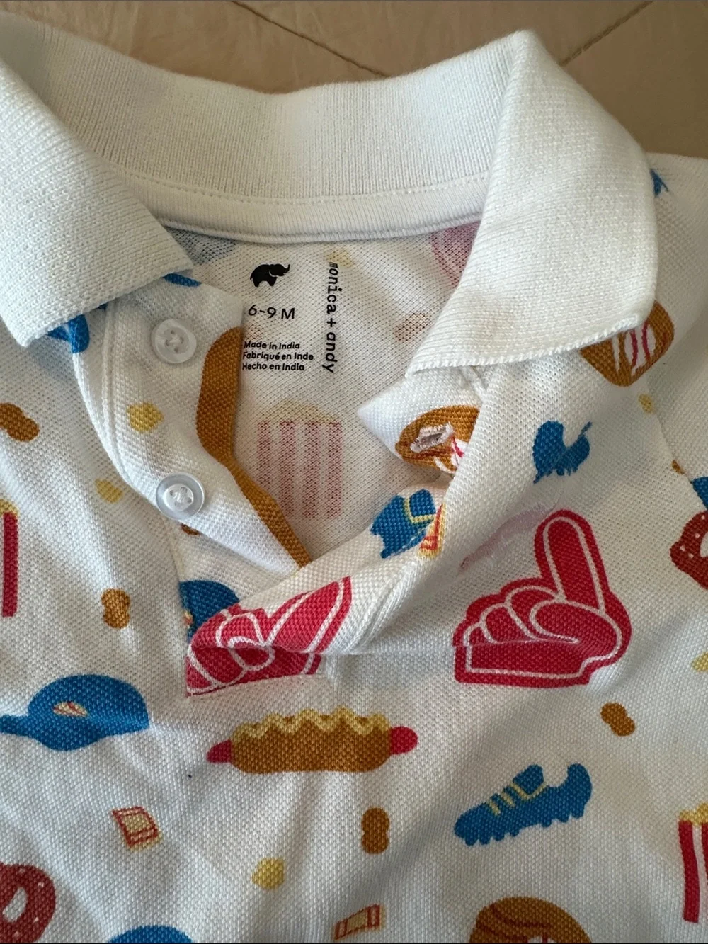 Monica and Andy Baseball Romper & Shark Swimsuit
